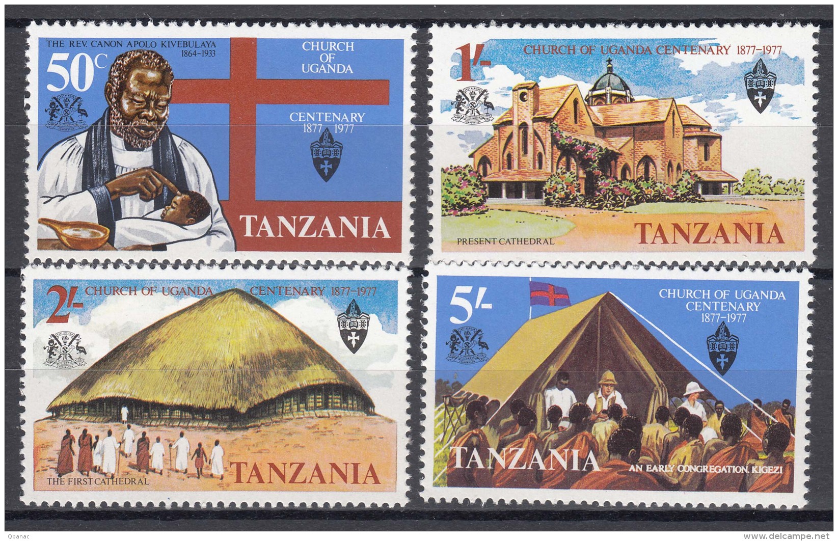 Tanzania 1977 Mi#78-81 Mint Never Hinged - Tanzanie (1964-...)