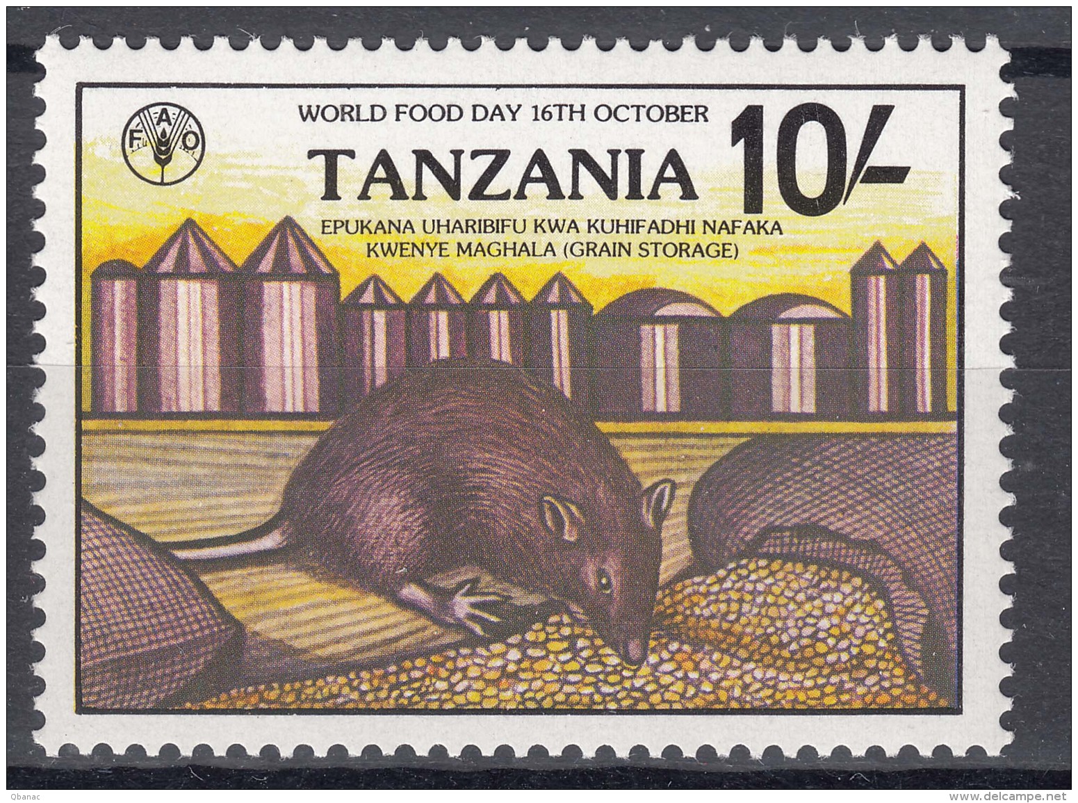 Tanzania 1982 Mi#212 Mint Never Hinged - Tanzanie (1964-...)