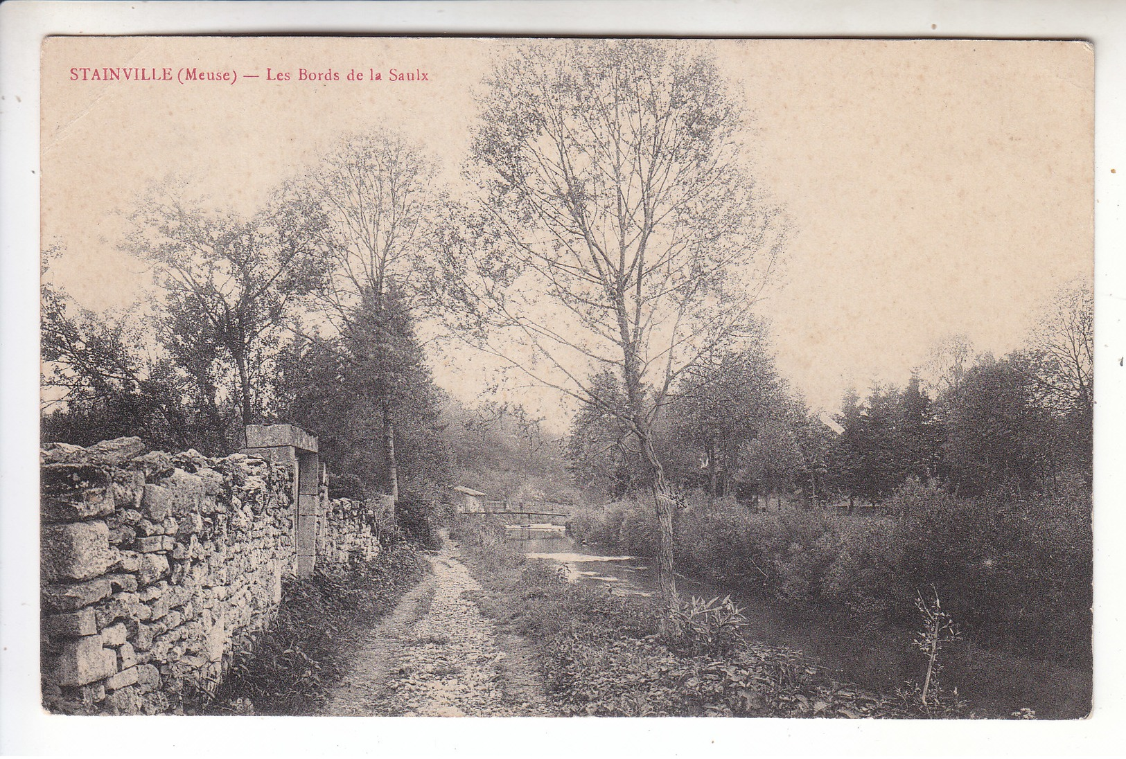 Ps- 55 - STAINVILLE - Les Bords De La Saulx - Autres & Non Classés