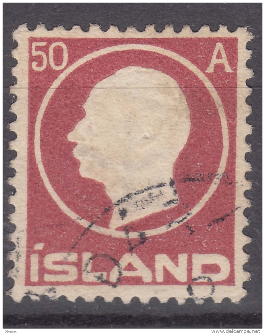 Iceland Island Ijsland 1912 Mi#72 Used - Used Stamps