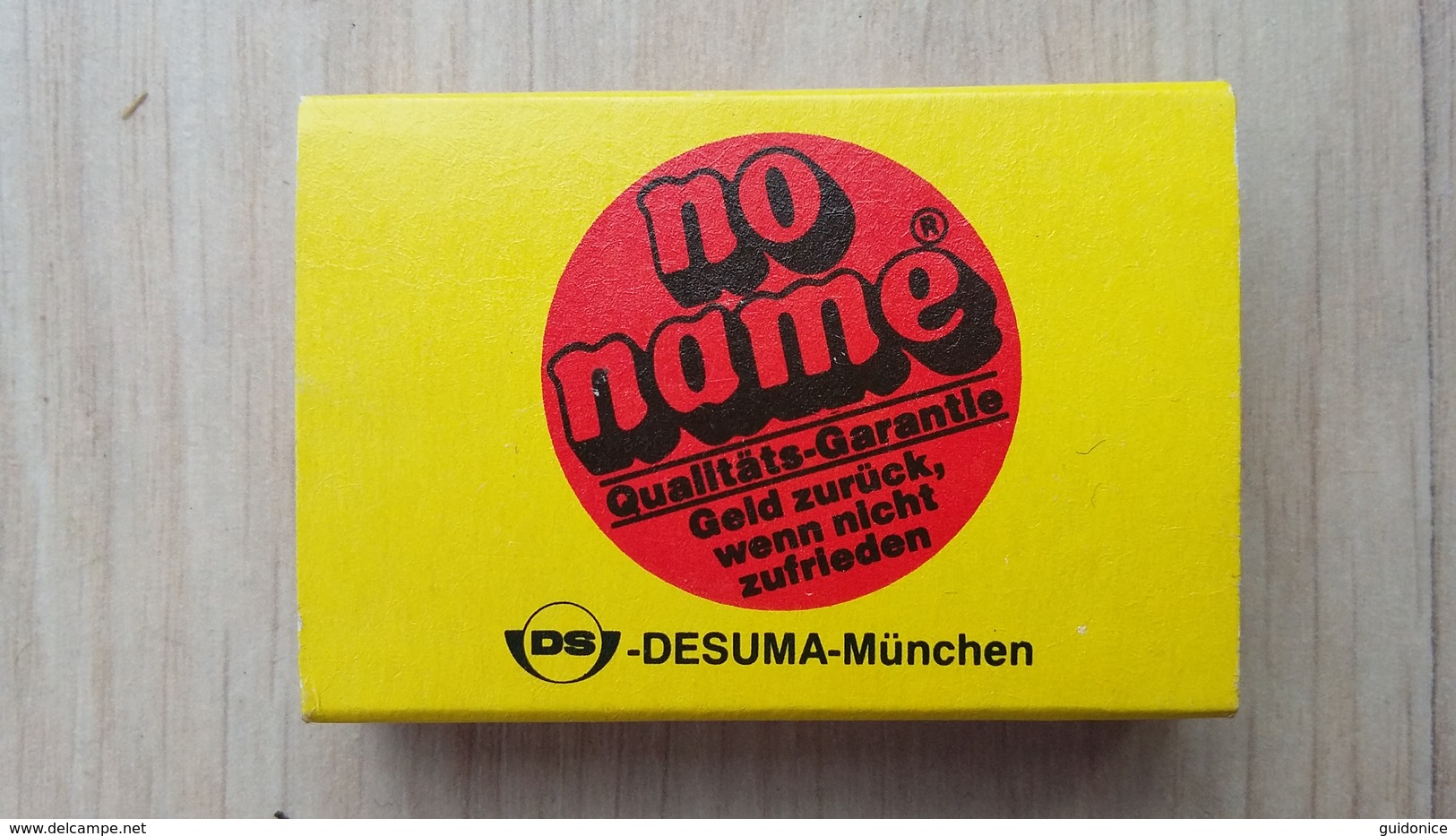 Zündholzschachtel Der DESUMA-Supermarkt-Kette (Deutschland) Aus Den1980ern - Zündholzschachteln