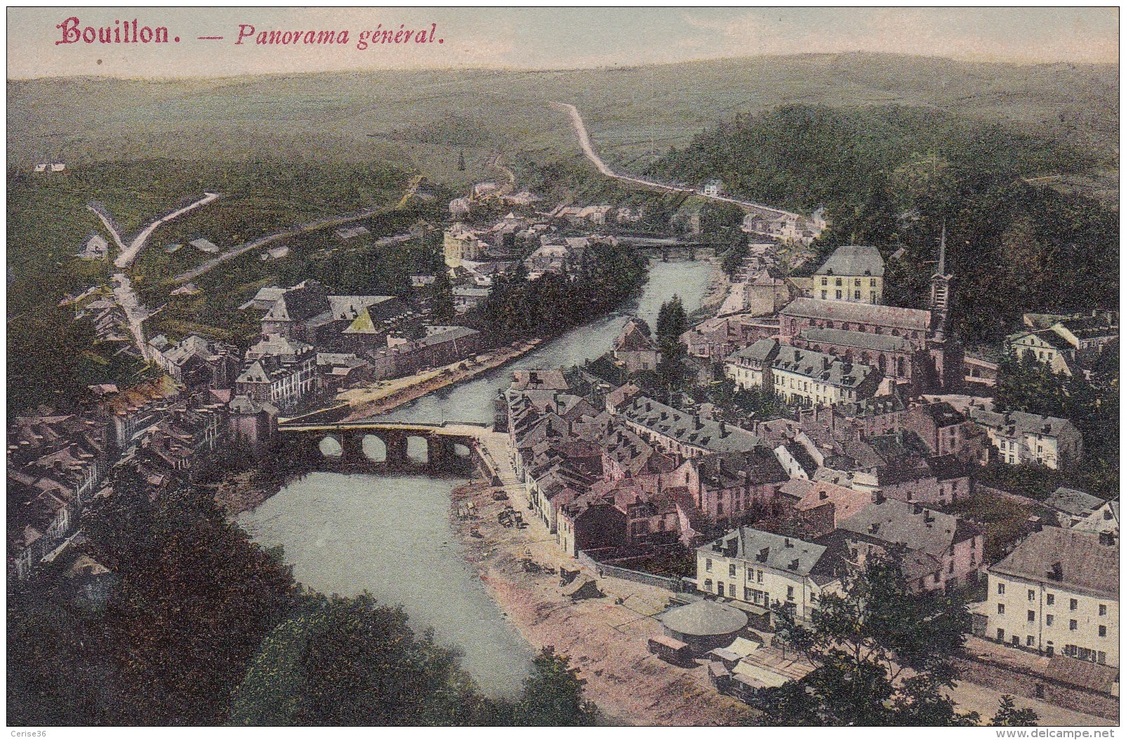 Bouillon Panorama Général Colorée - Bouillon