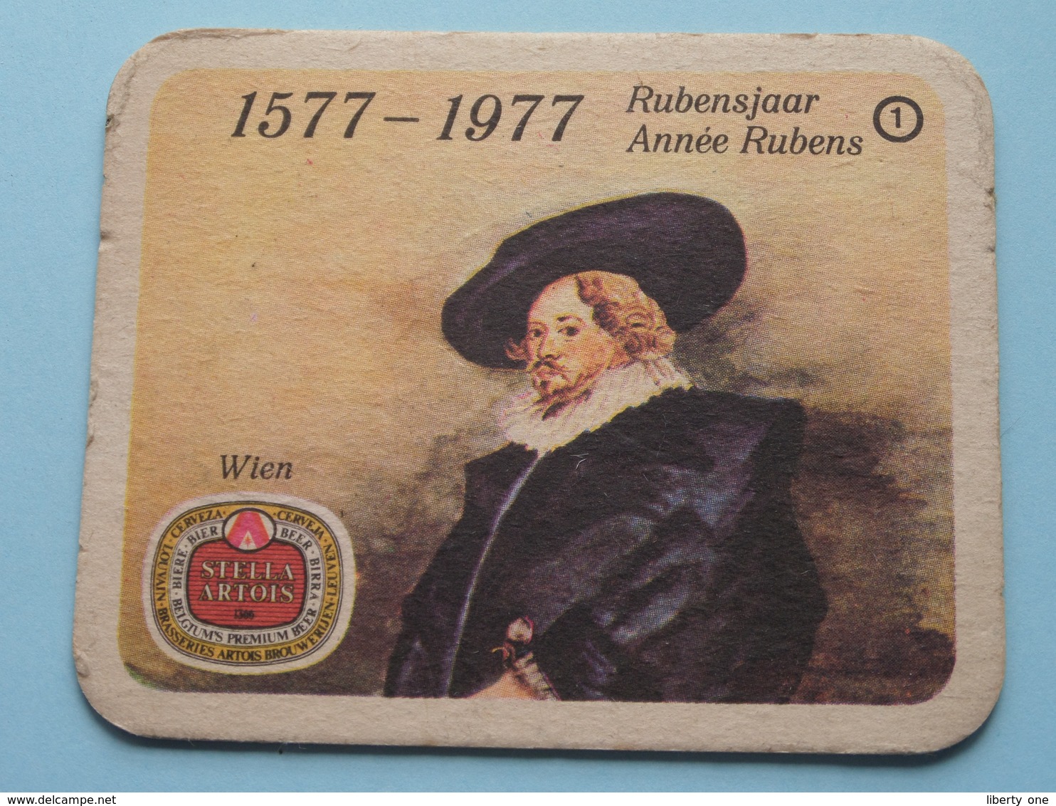 1577 - 1977 RUBENSJAAR / Année RUBENS ( WIEN ) 1 ( Sous Bock / Coaster / Onderlegger ) ! - Sous-bocks