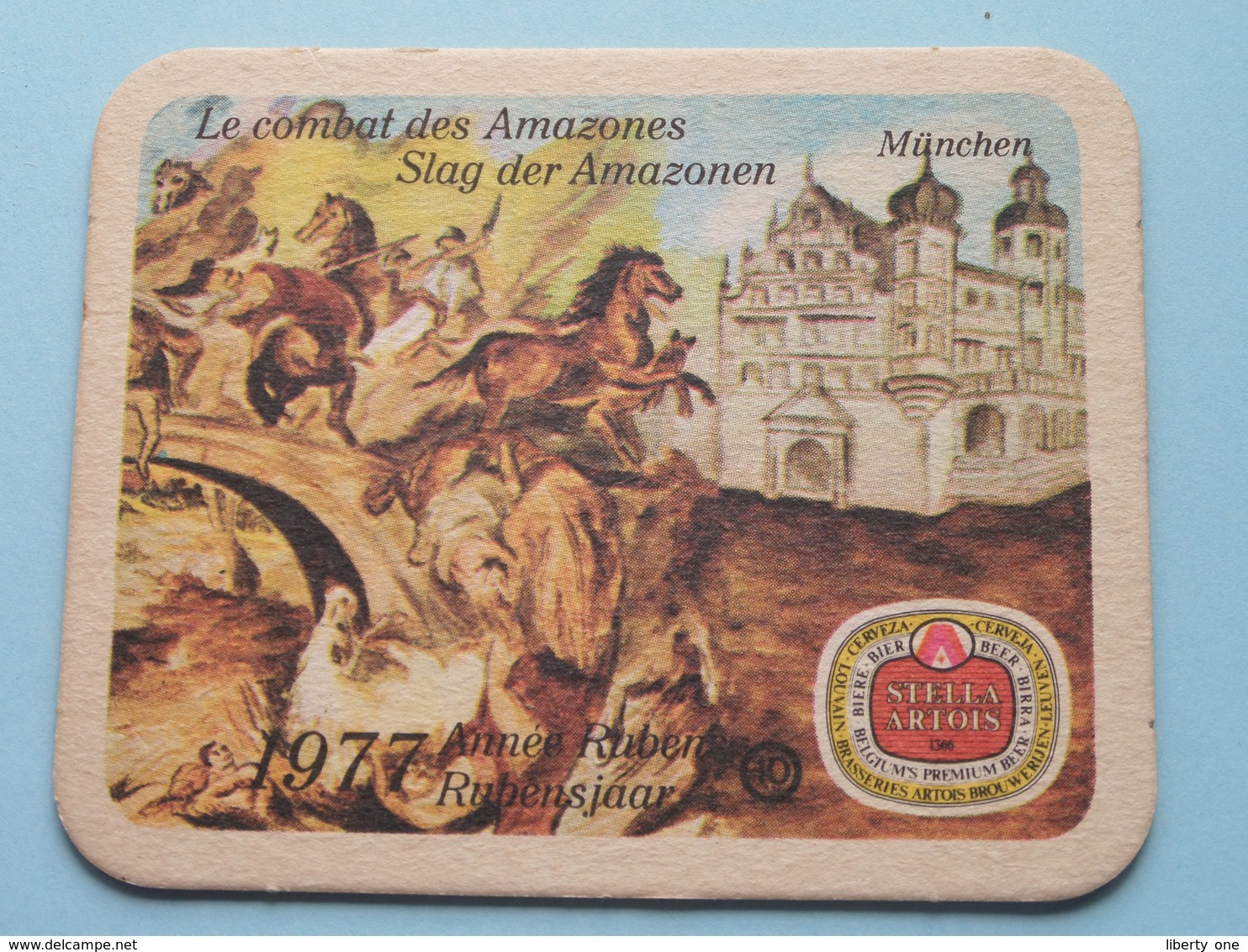 1577 - 1977 RUBENSJAAR / Année RUBENS ( MÜNCHEN ) 10 ( Sous Bock / Coaster / Onderlegger ) ! - Sous-bocks