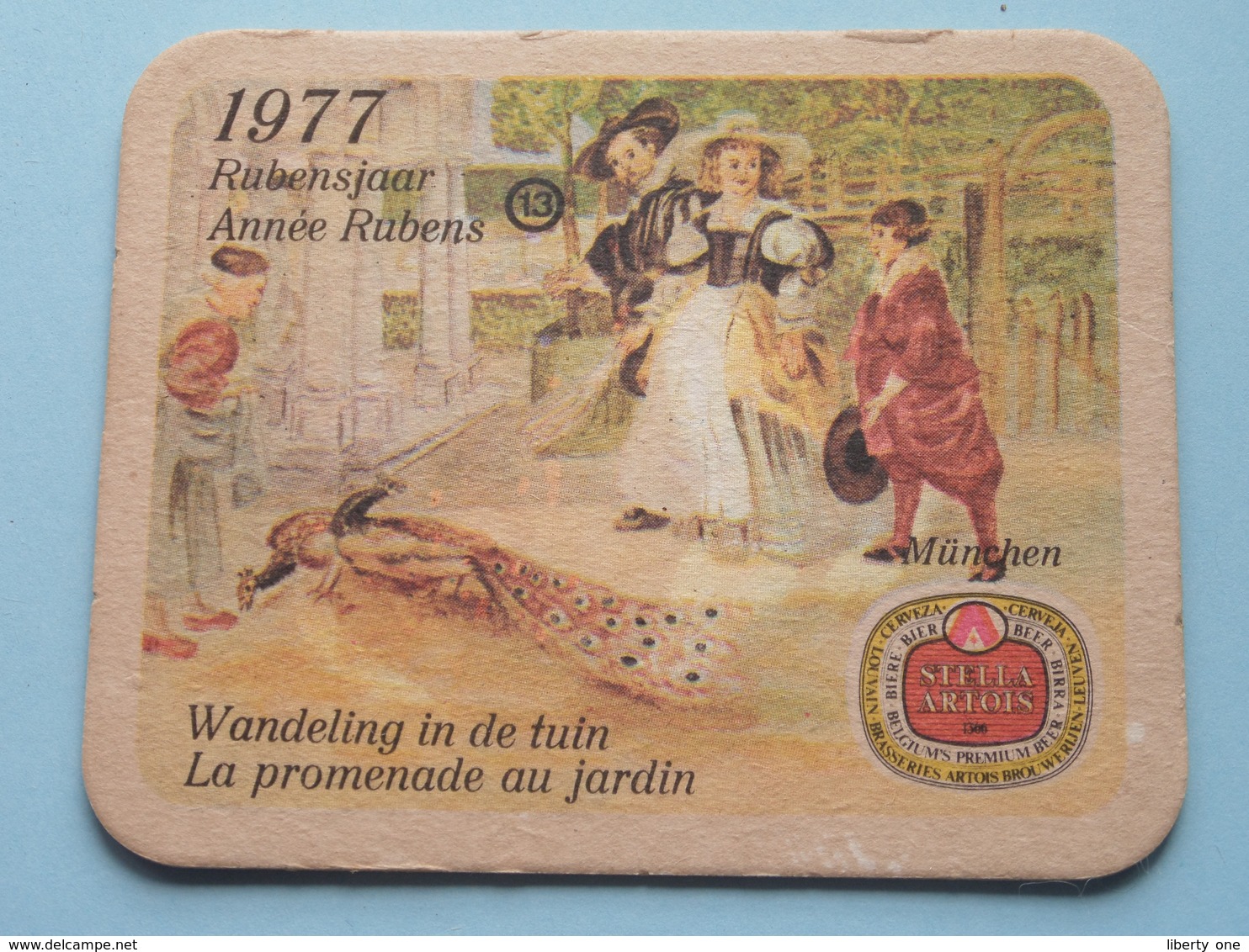 1577 - 1977 RUBENSJAAR / Année RUBENS ( MÜNCHEN ) 13 ( Sous Bock / Coaster / Onderlegger ) ! - Sous-bocks