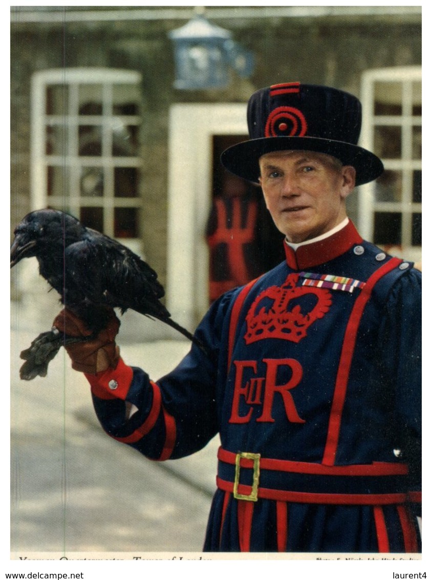 (135) UK - Yeoman Quartermaster And Ravens - Pájaros