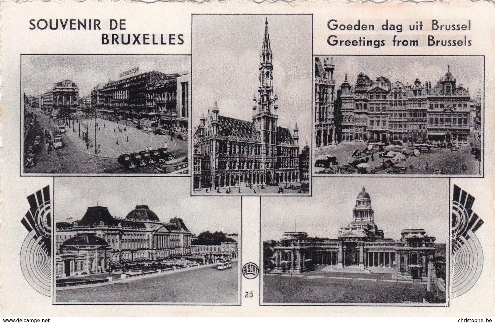 Souvenir De Bruxelles, Goeden Dag Uit Brussel (pk46473) - Viste Panoramiche, Panorama