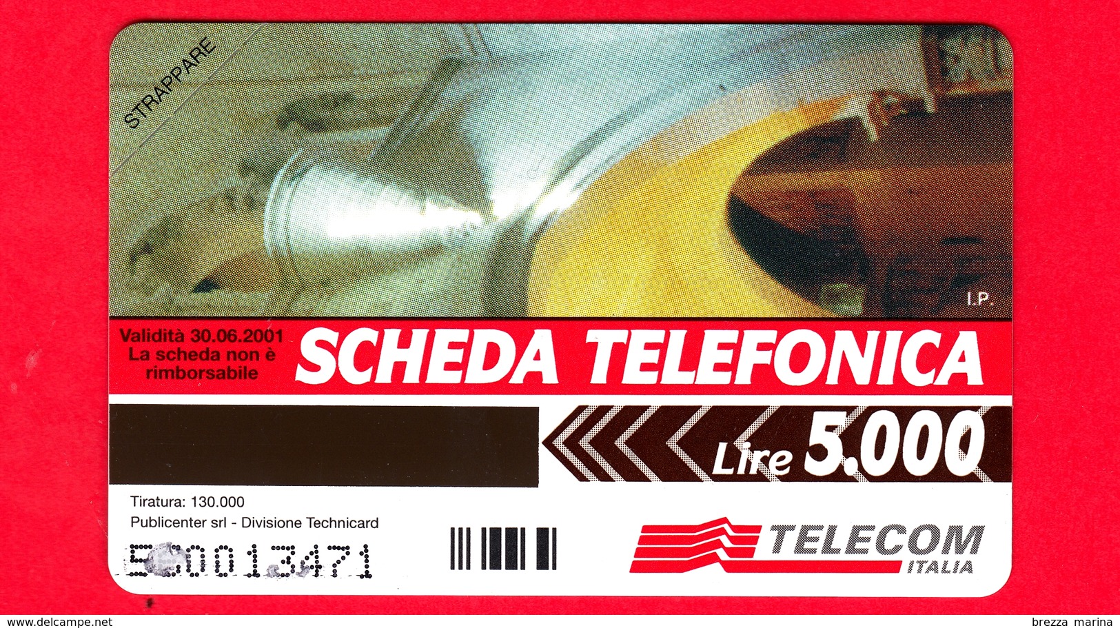 Nuova - MNH - ITALIA - Scheda Telefonica - Telecom - Barletta - Città Della Disfida - OCR 22  - C&C 3058  - Golden 956 - [3] Fehlliste