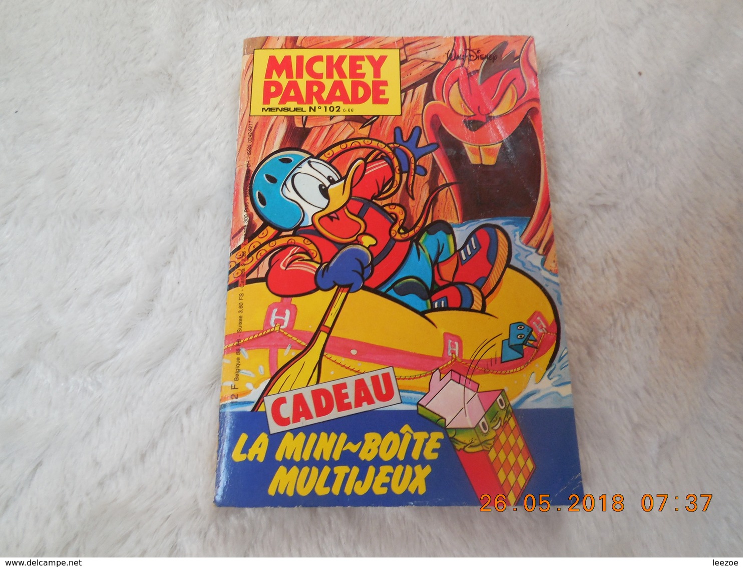 Mickey Parade (2ème Série) : N° 102, La Roue De La Fortune...MICKY MAUS. - Mickey Parade