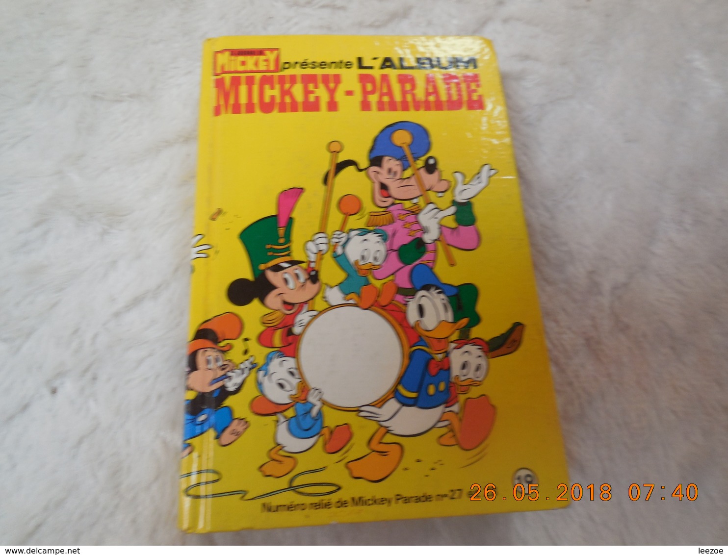 Mickey Parade (2ème Série Album) : N° 19, Recueil 19 (27.28)...MICKY MAUS. - Mickey Parade