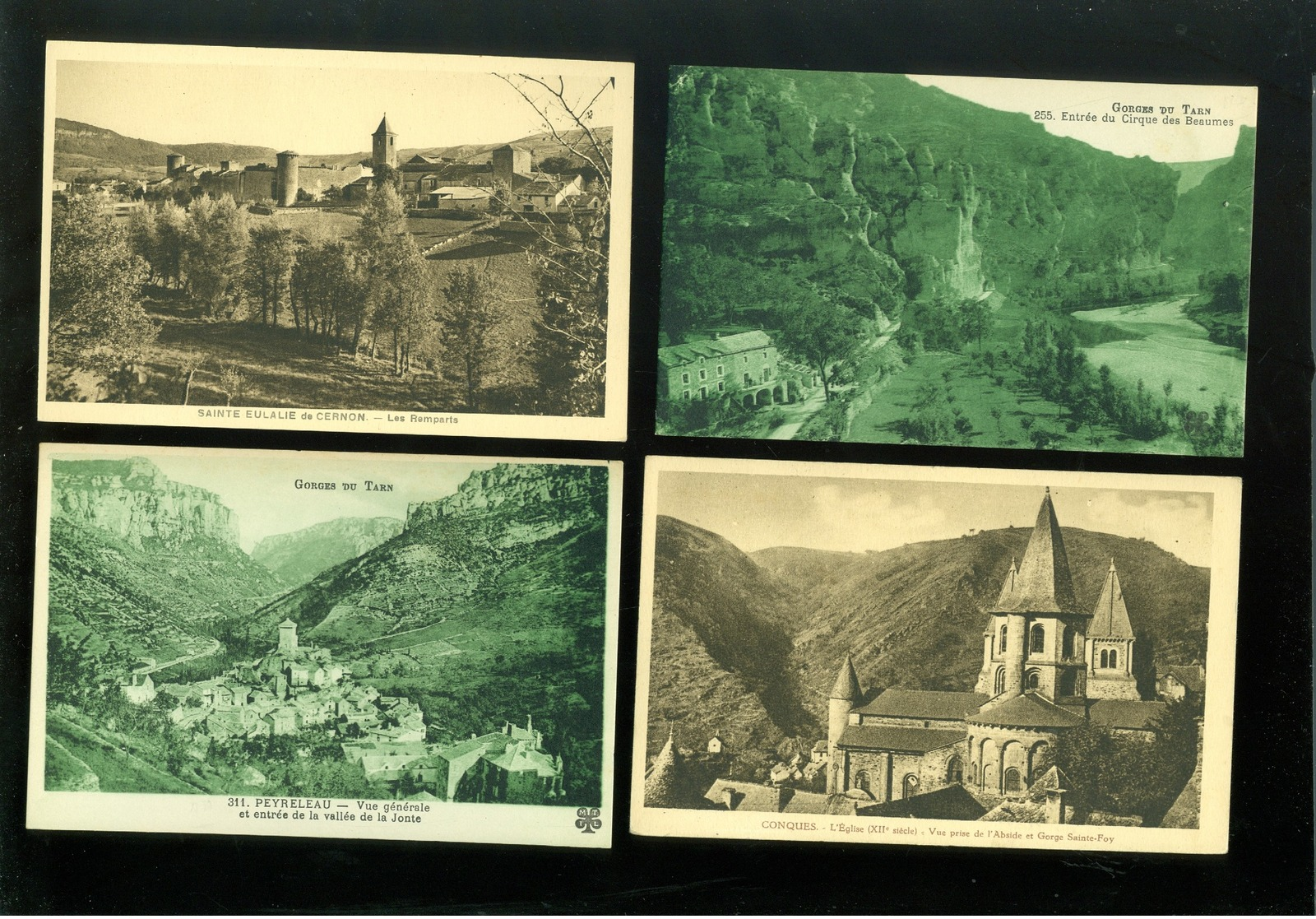 Lot de 38 cartes postales de France   Aveyron     Lot van 38 postkaarten van Frankrijk ( 12 ) - 38 scans