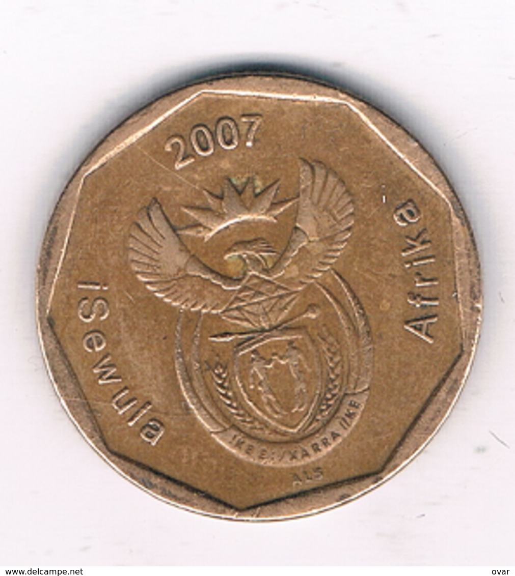 50 CENTS 2007  ZUID-AFRIKA /2945G/ - Afrique Du Sud