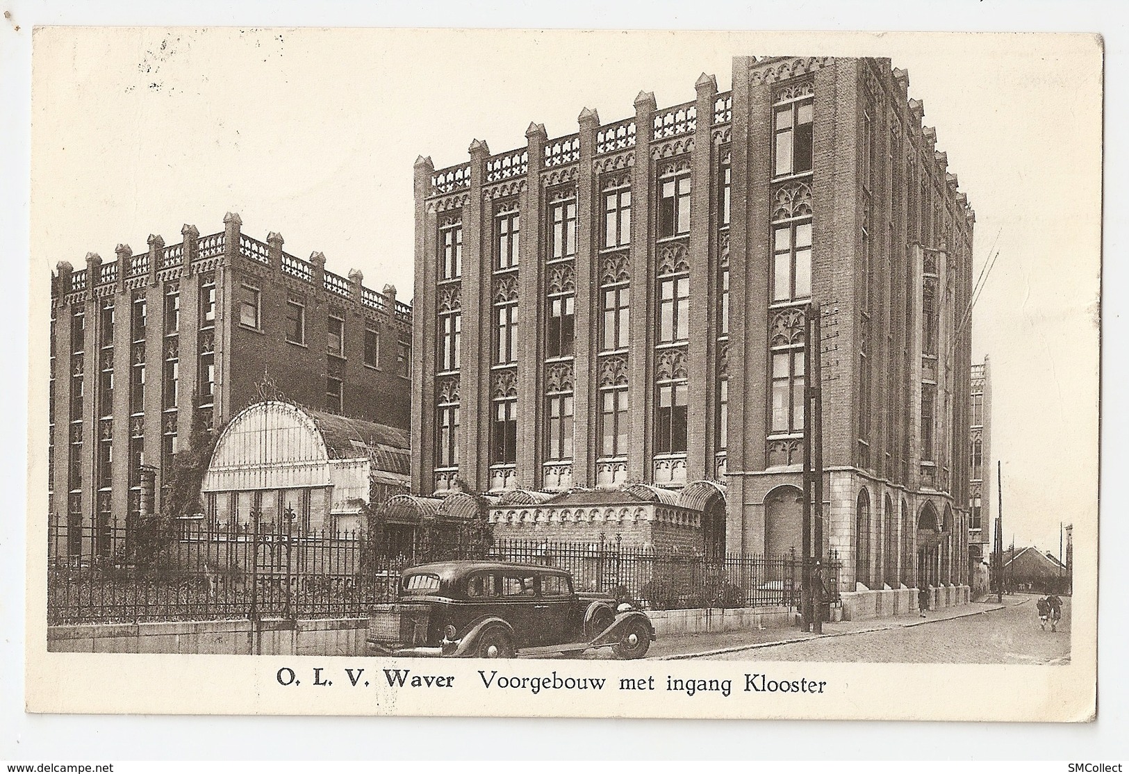 Belgique. O. L. V. Waver Voorgebouw Met Ingang Klooster (2903) L300 - Sint-Katelijne-Waver