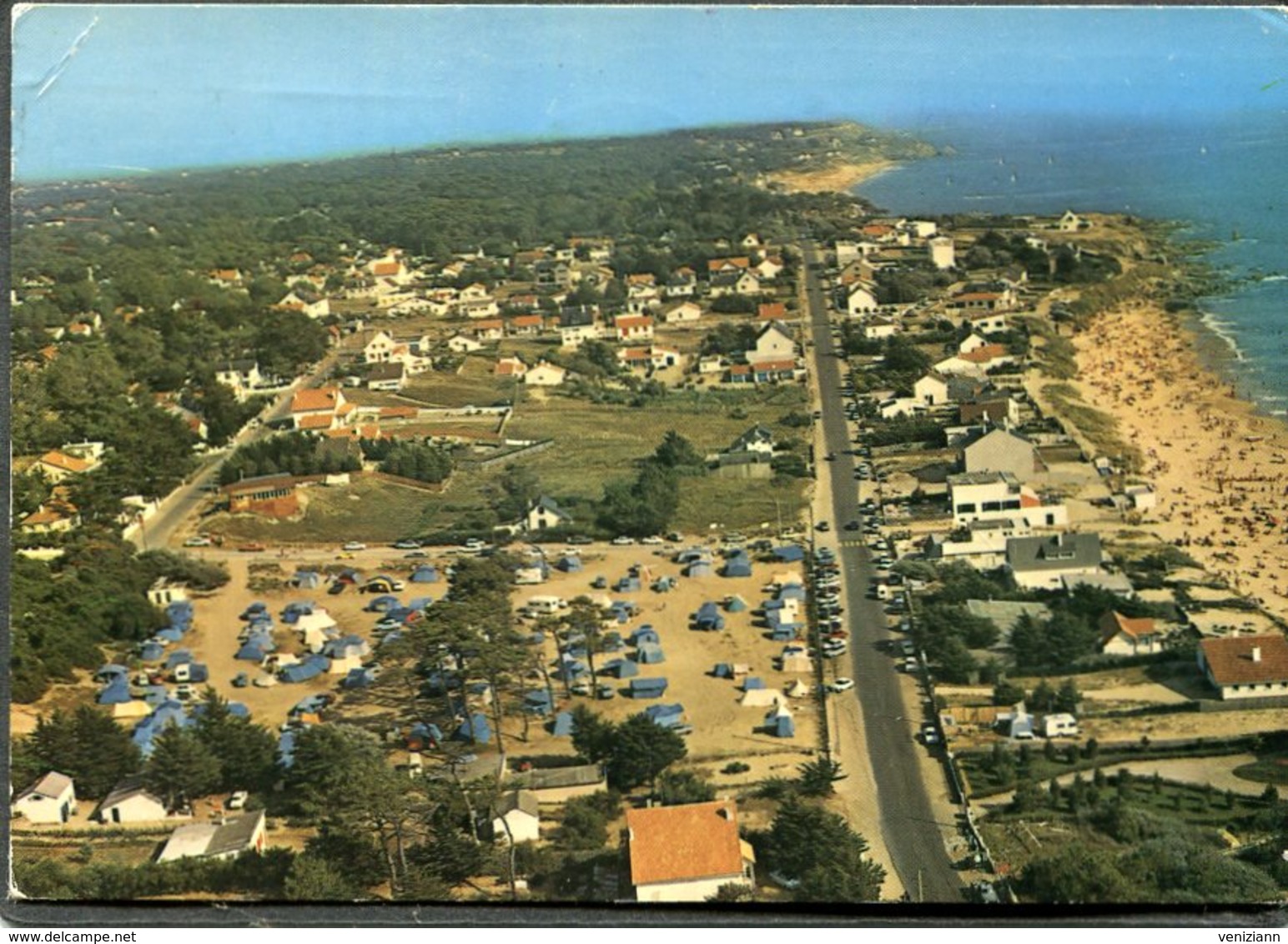 CPSM - SAINTE MARGUERITE DE PORNICHET - Camping Bel Air - Vue Aérienne - Autres & Non Classés