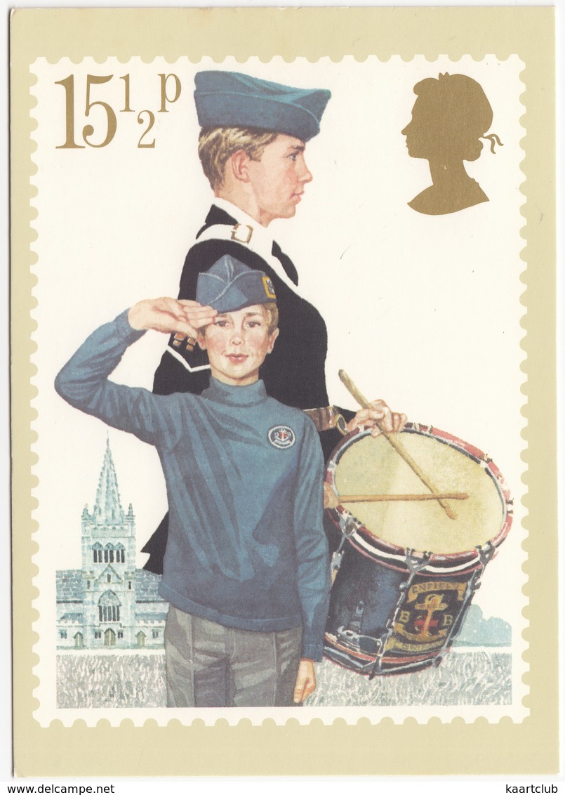 The Boys 'Brigade - (15,5p Stamp) - Youth Organisations - 1982 - (U.K.) - First Day Of Issue & Stamp - Postzegels (afbeeldingen)