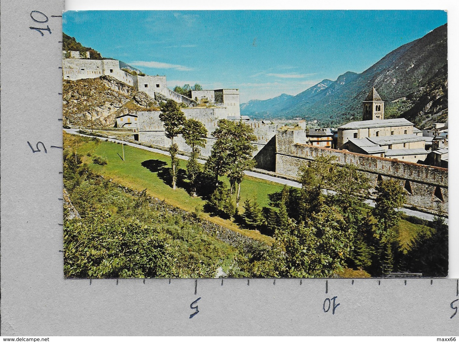 CARTOLINA NV ITALIA - VINADIO (CN) - Valle Stura - Scorcio Panoramico Col Forte - 10 X 15 - Cuneo