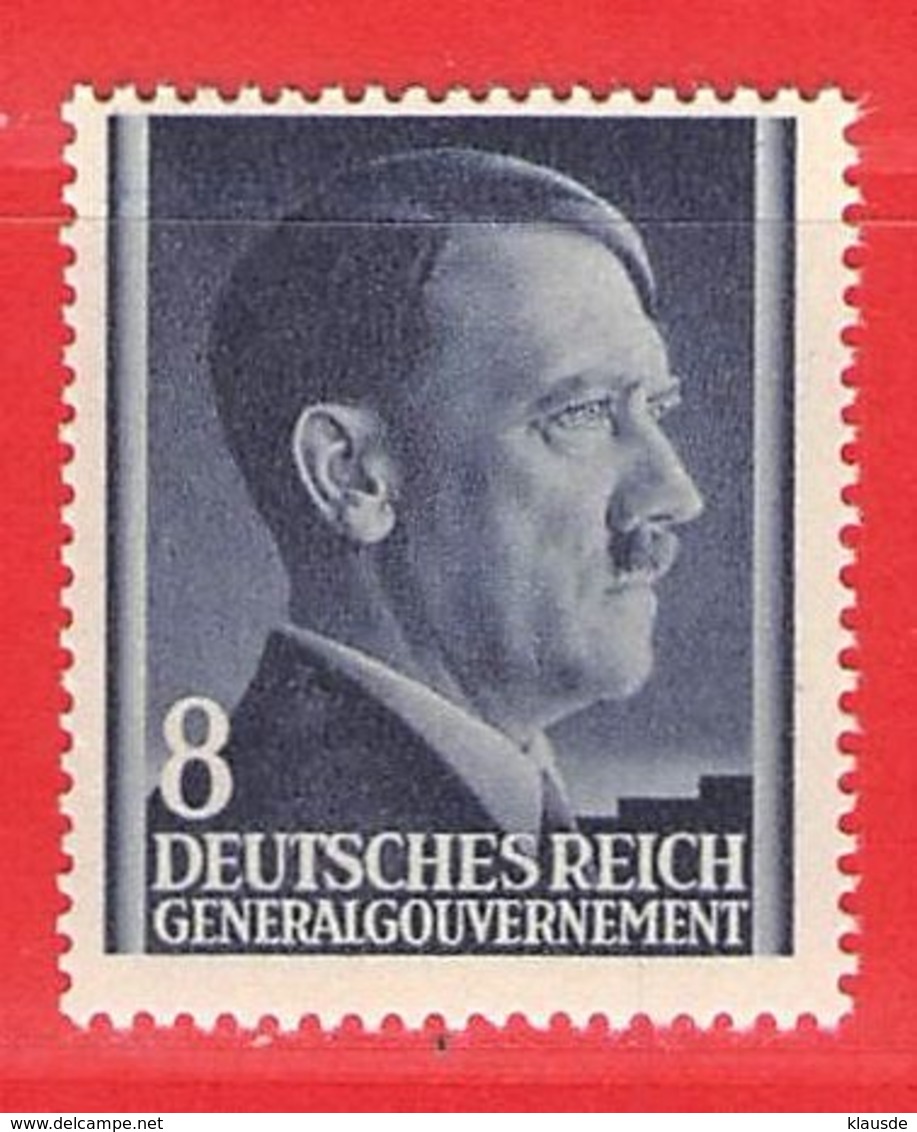 MiNr. 73 Xx Deutschland Besetzungsausgaben II. Weltkrieg Generalgouvernement - Bezetting 1938-45