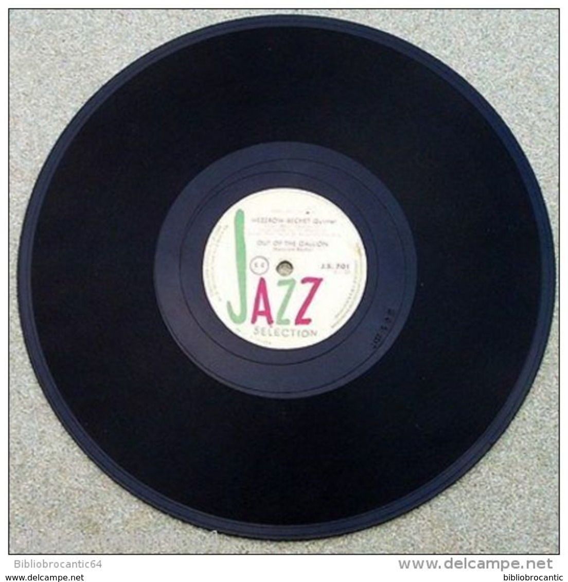 78 Tours"MEZZROW-BECHET QUINTET* < OLE MISS/ OUT OF THE GALLION < JAZZ SELECTION J.S.701 - 78 Rpm - Schellackplatten