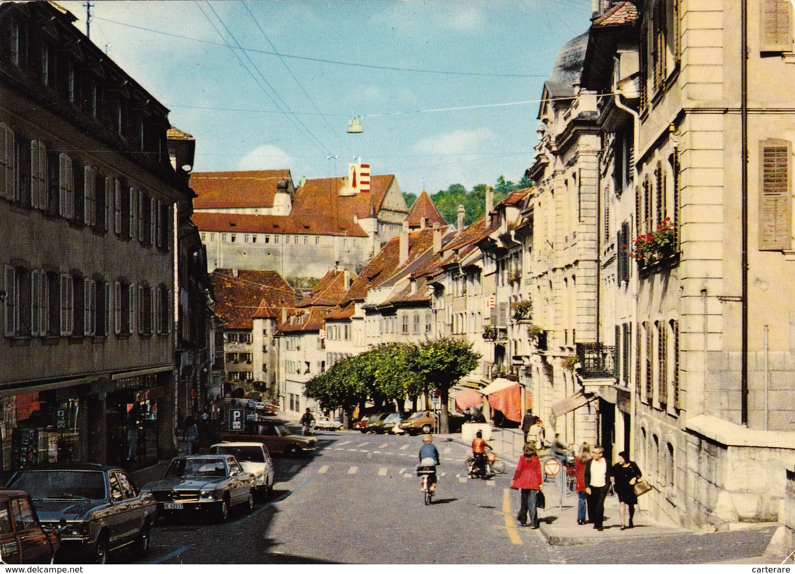 SUISSE,HELVETIA,SWISS,SWITZERLAND,SVIZZERA,SCHWEIZ ,JURA,PORRENTRUY,centre Ville - Porrentruy