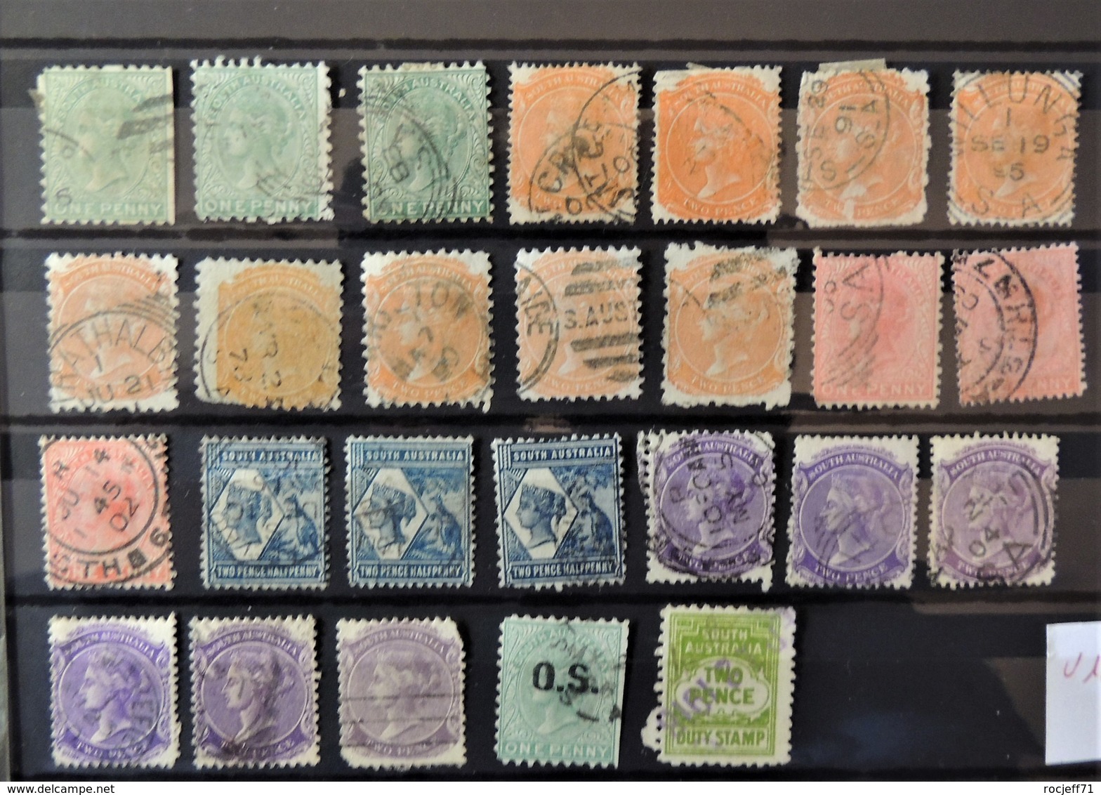 South Australia Old Selection - Used Stamps