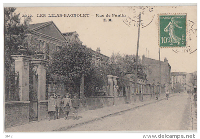 LES LILAS  BAGNOLET                   RUE DE PANTIN - Les Lilas