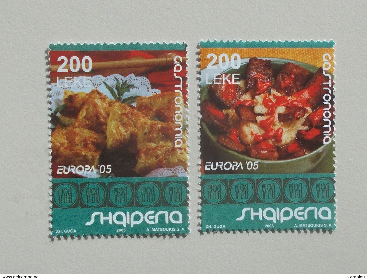 Albanie-Albania 2005 Cept Mich 3048-49 - 2005