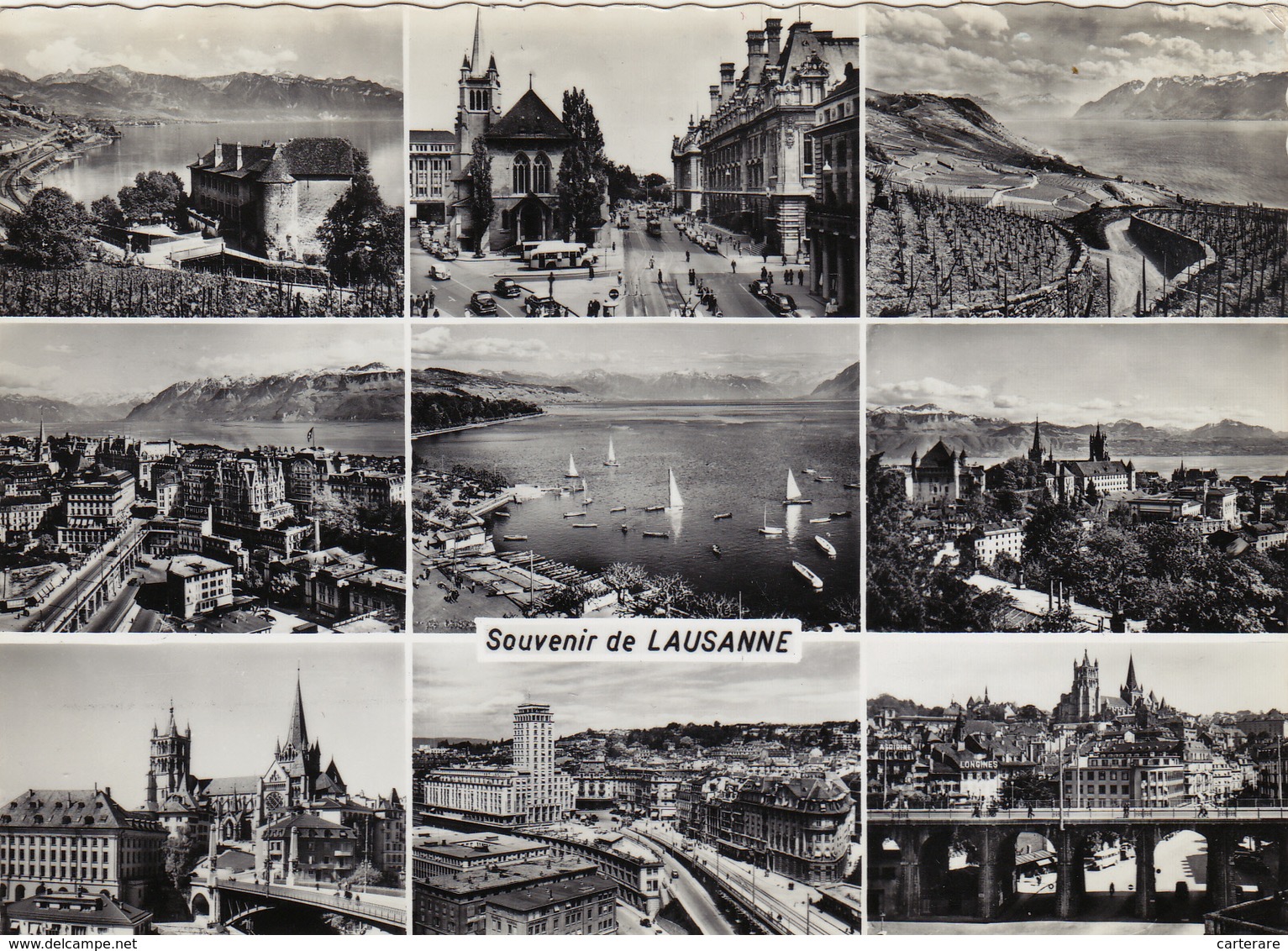 SUISSE,HELVETIA,SWISS,SCHWEIZ,SWITZERLAND,SVIZZERA ,VAUD,LAUSANNE,EN 1957 - Lausanne