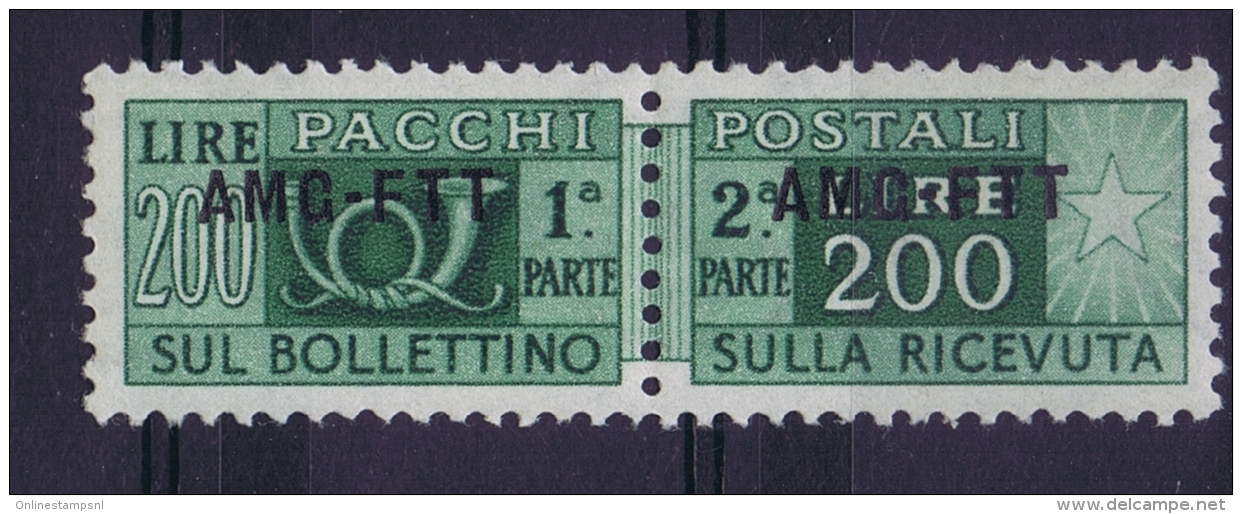 Italy  AMG FTT  Pacchi Sa 23 Postfrisch/neuf Sans Charniere /MNH/** - Postpaketen/concessie