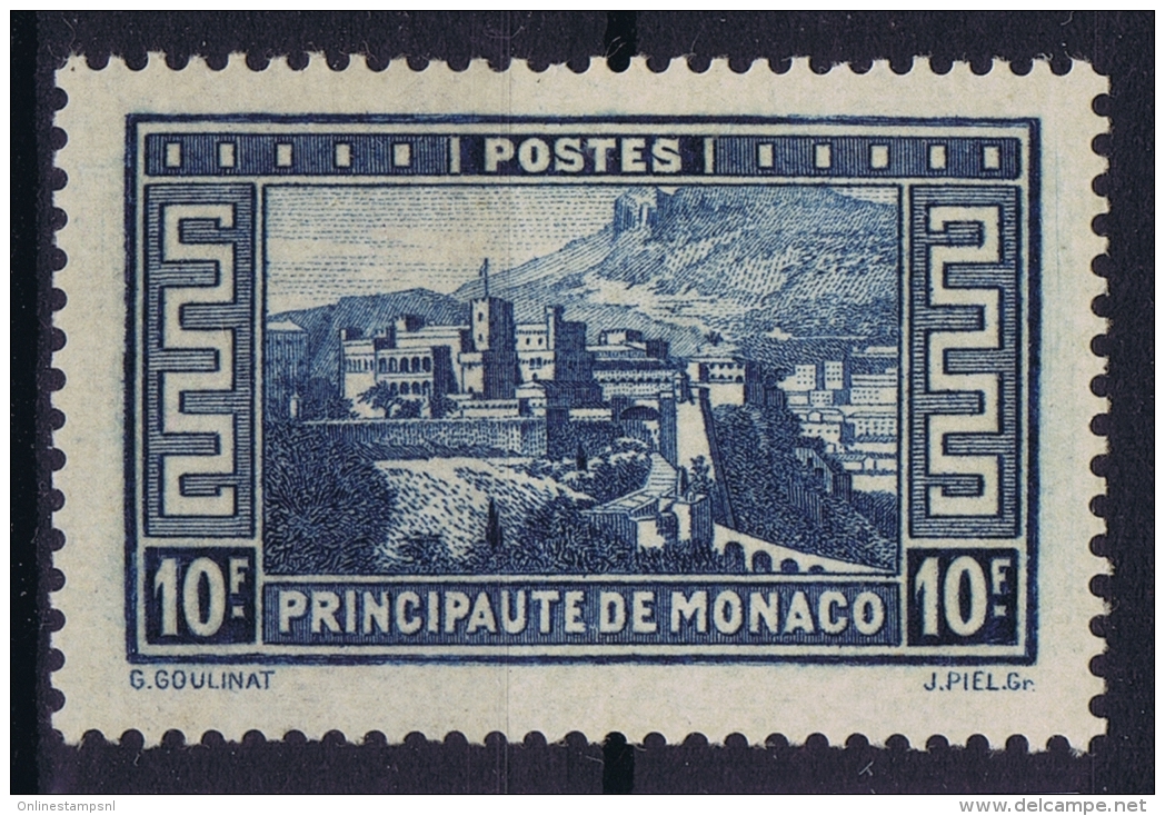 Monaco:  Yv 133  Mi 135  MH/* Flz/ Charniere - Nuevos