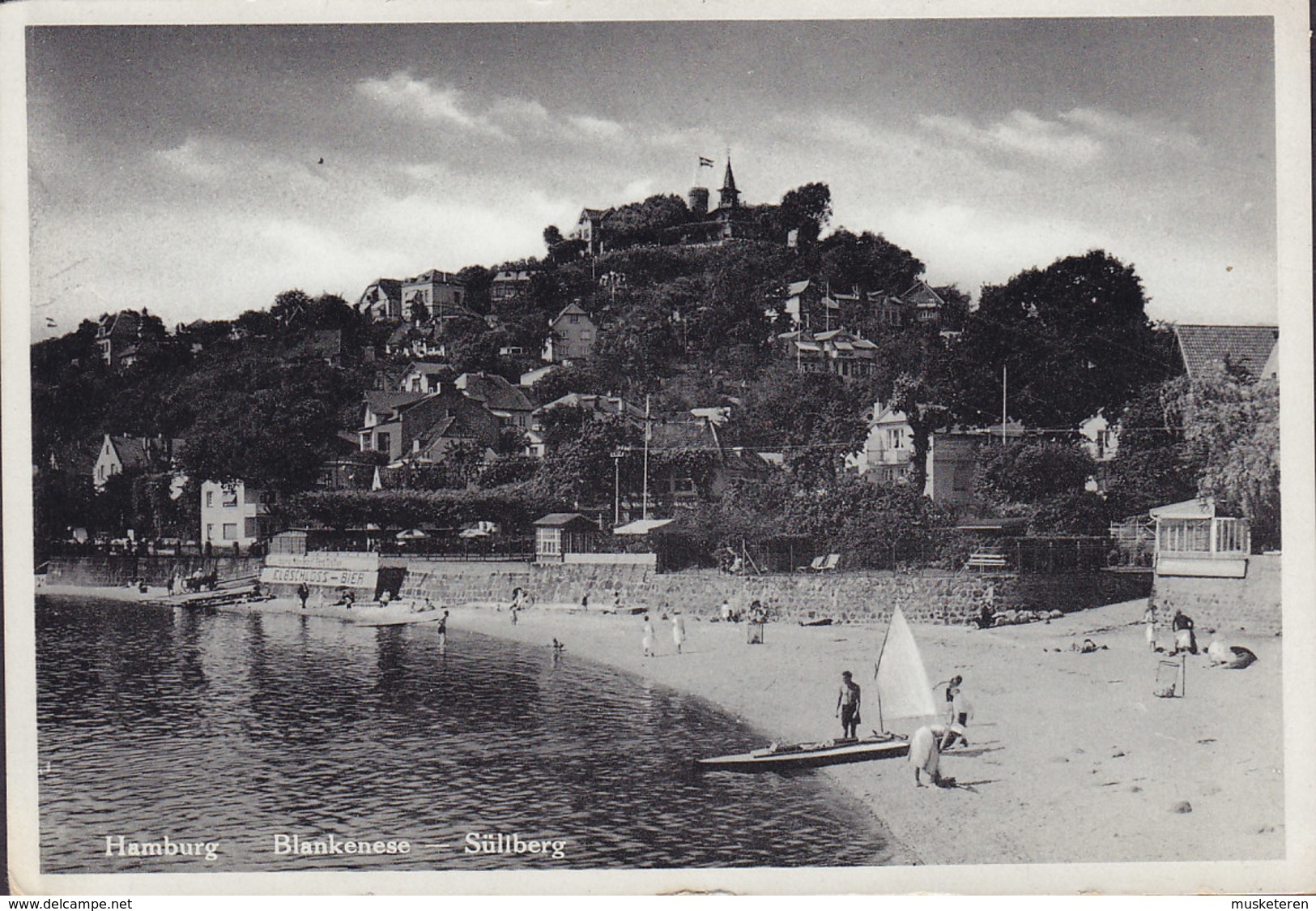 Germany PPC Hamburg Blankensee - Süllberg 735 Verlag Wilh. Flohe, Hamburg (2 Scans) - Blankenese