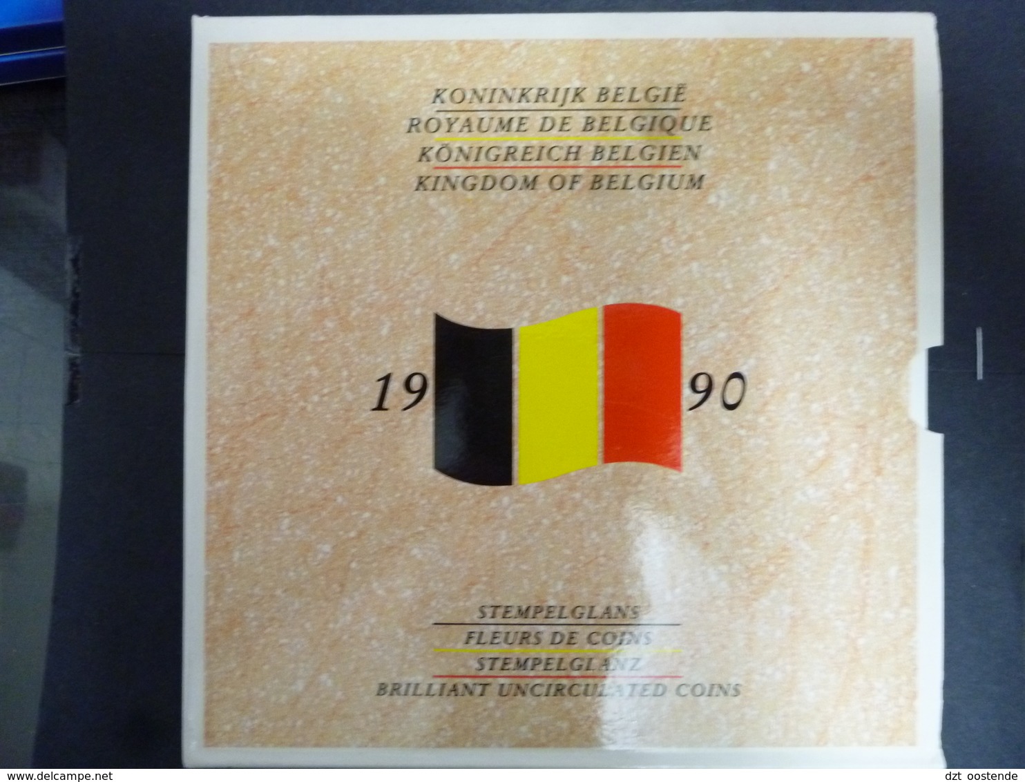 BELGIUM FDC SET 1990 WATERLOO  FRANCAIS & NEDERLANDS - FDC, BU, BE & Coffrets