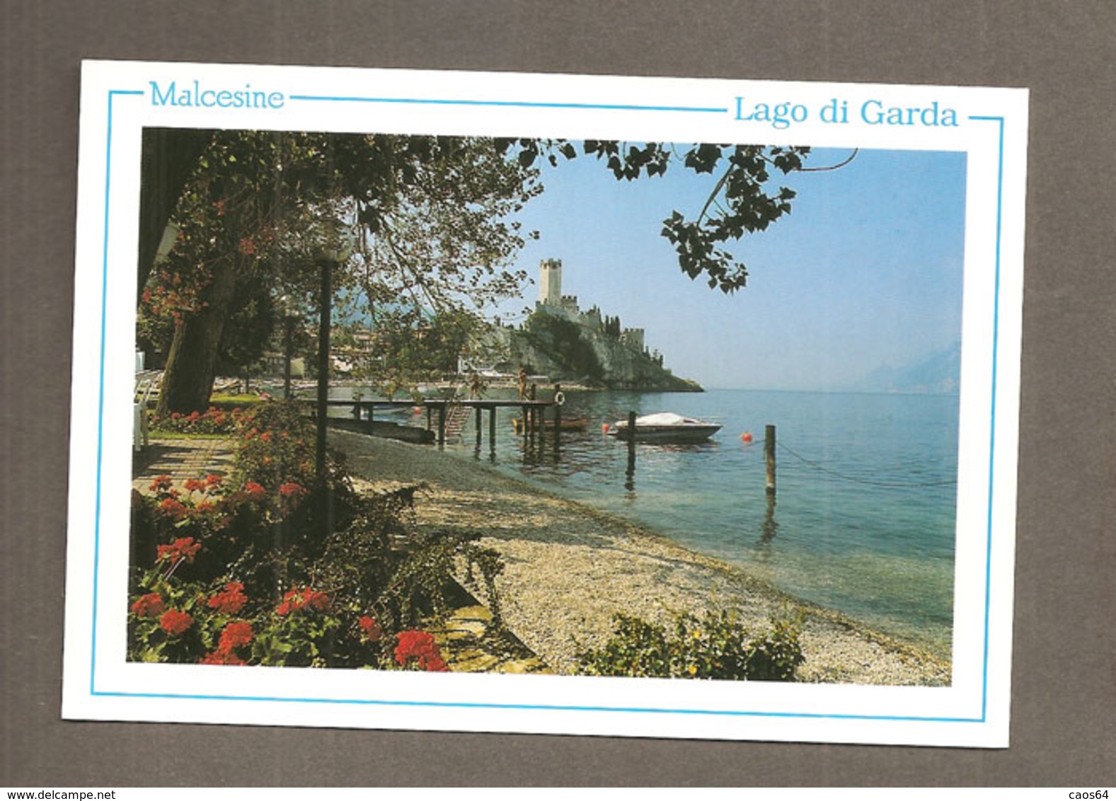 MALCESINE LAGO DI GARDA  CARTOLINA - Altri & Non Classificati