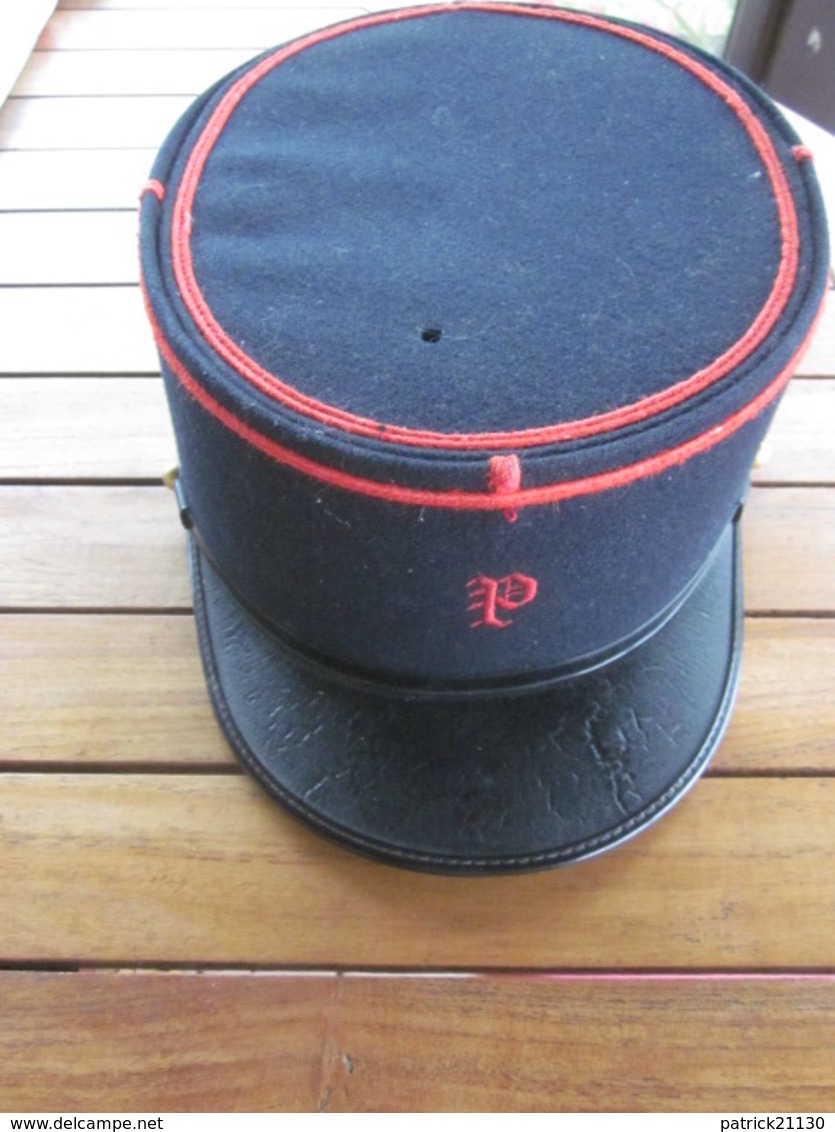 KEPI ANCIEN DE POSTIER POSTE PTT 1959 - Cascos