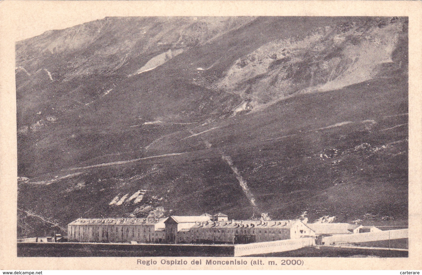 1900,savoie,italie,MONT CENIS,MONCENISIO,hospice, Refuge,regio Ospizio,73 - Val Cenis