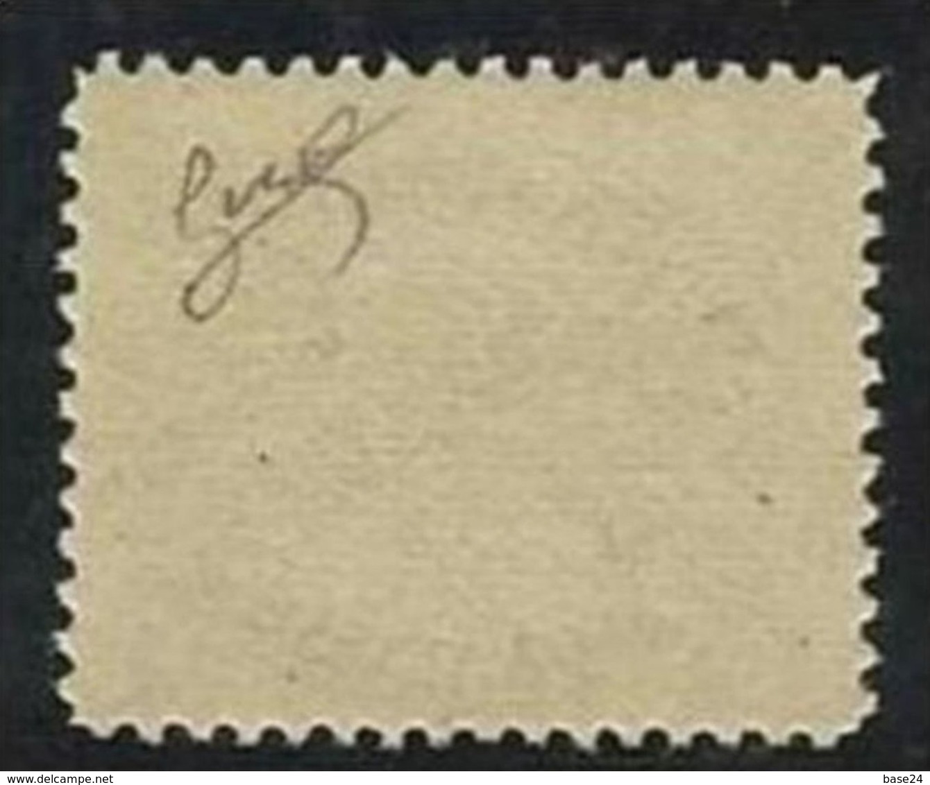 1946 Vaticano Vatican SEGNATASSE RIGHE LARGHE CARTA GRIGIA 20c MNH** Firm.Biondi - Postage Due