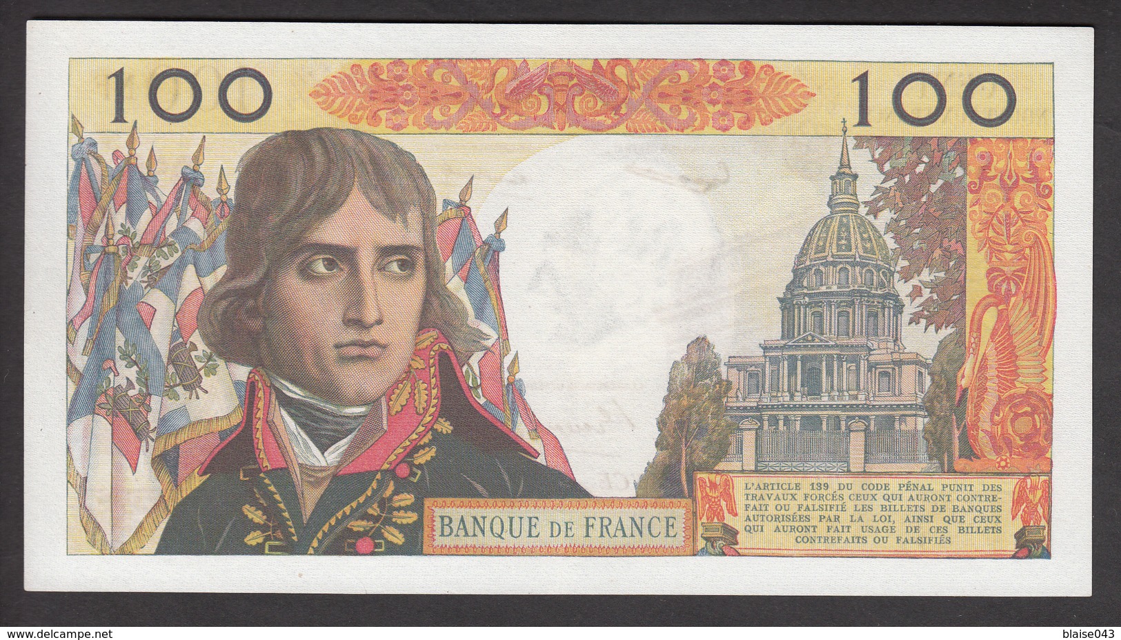 100 NF Bonaparte Du 5-3-1959 - Fay 59/1 - 100 NF 1959-1964 ''Bonaparte''