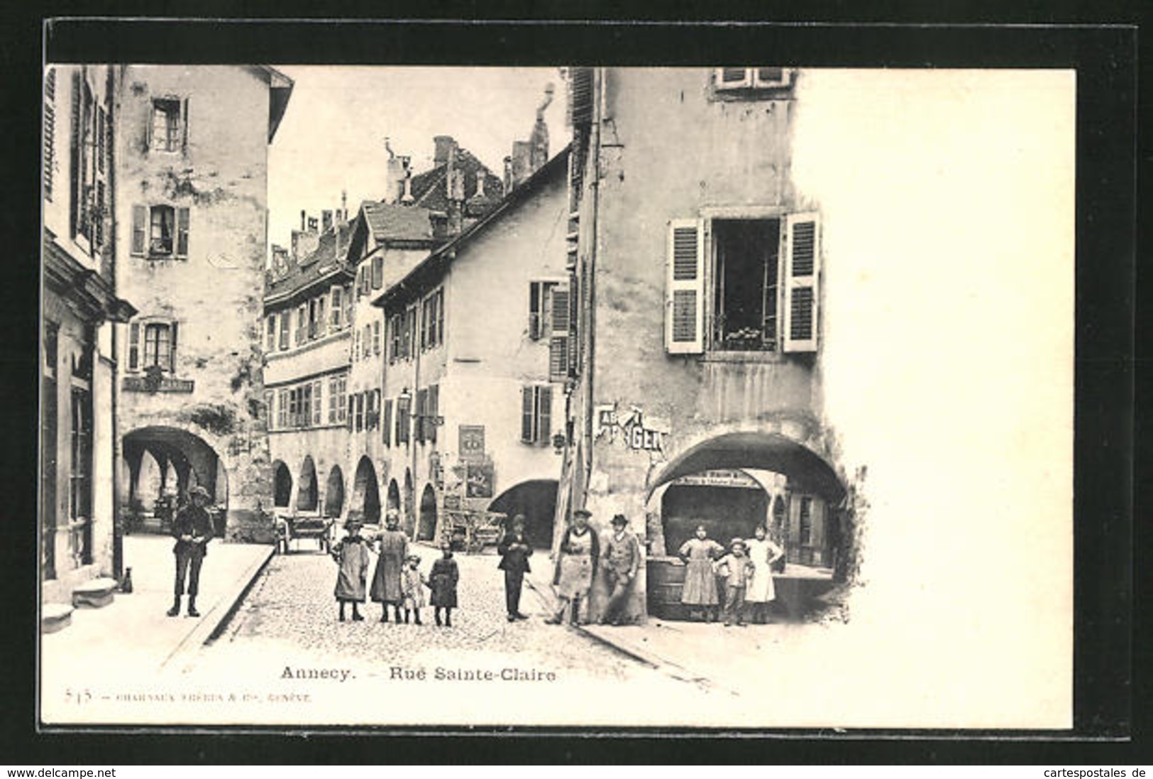 CPA Annecy, Rue Sainte-Claire - Annecy