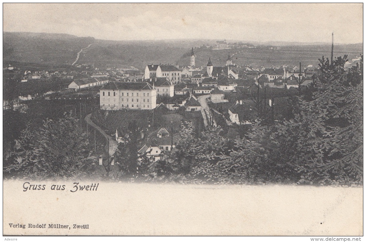 Gruss Aus ZWETTL (NÖ) - Gel.1905?, Stempel Zwettl, Gute Erhaltung - Zwettl