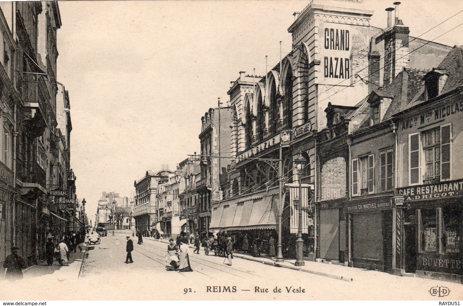 51 - REIMS - RUE DE VESLE - Reims