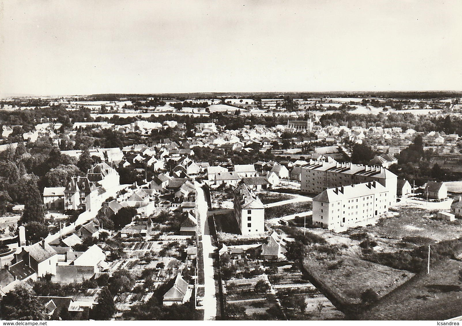 CPSM DOMPIERRE-sur-BESBRE - Vue D'ensemble - Autres & Non Classés