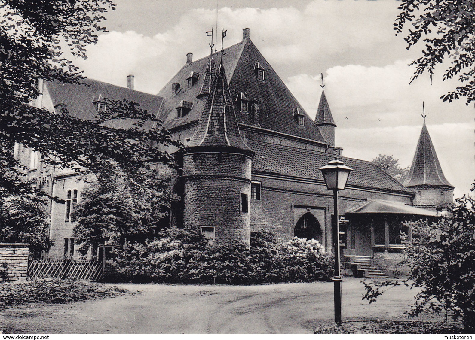 Germany PPC Burg Ingenhoven Echte Real Photo Véritable (2 Scans) - Viersen