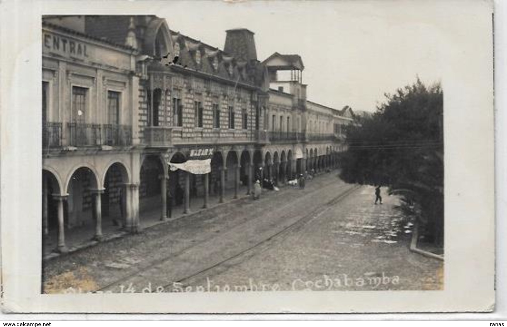 CPA Bolivie Bolivia Circulé Carte Photo RPPC Voir Scan Du Dos Cochabamba - Bolivië