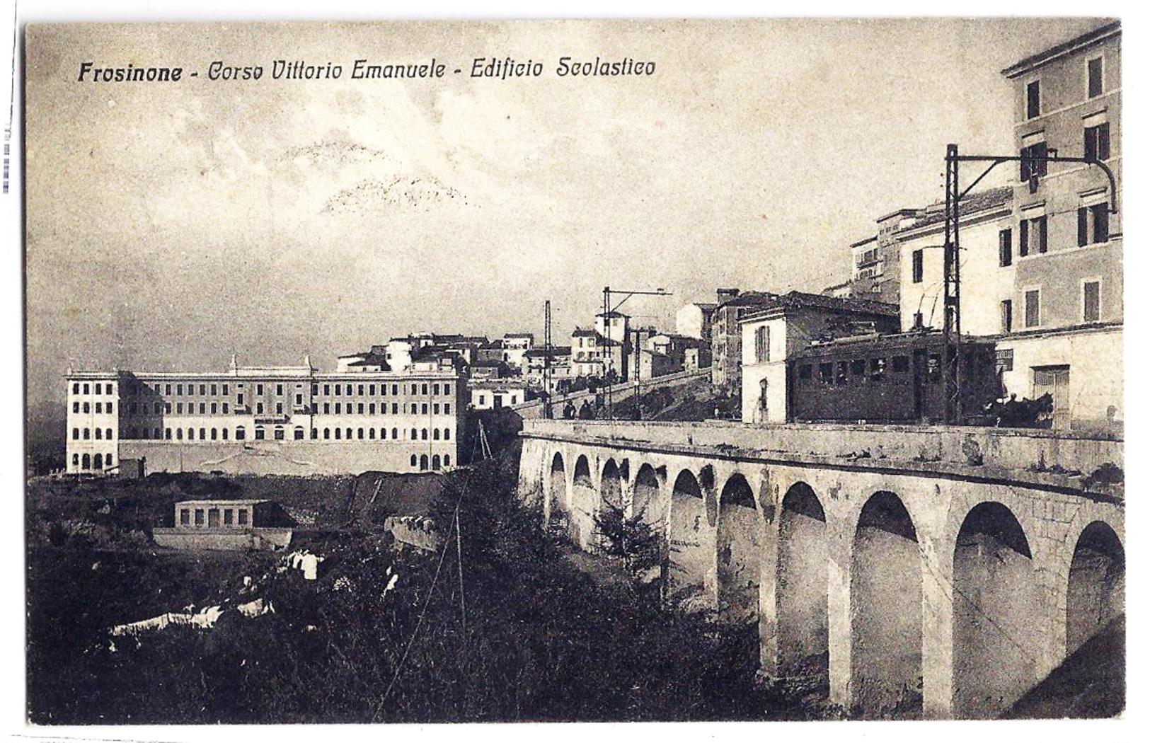Frosinone - Corso Vittorio Emanuele - Edificio Scolastico - 1930. - Frosinone