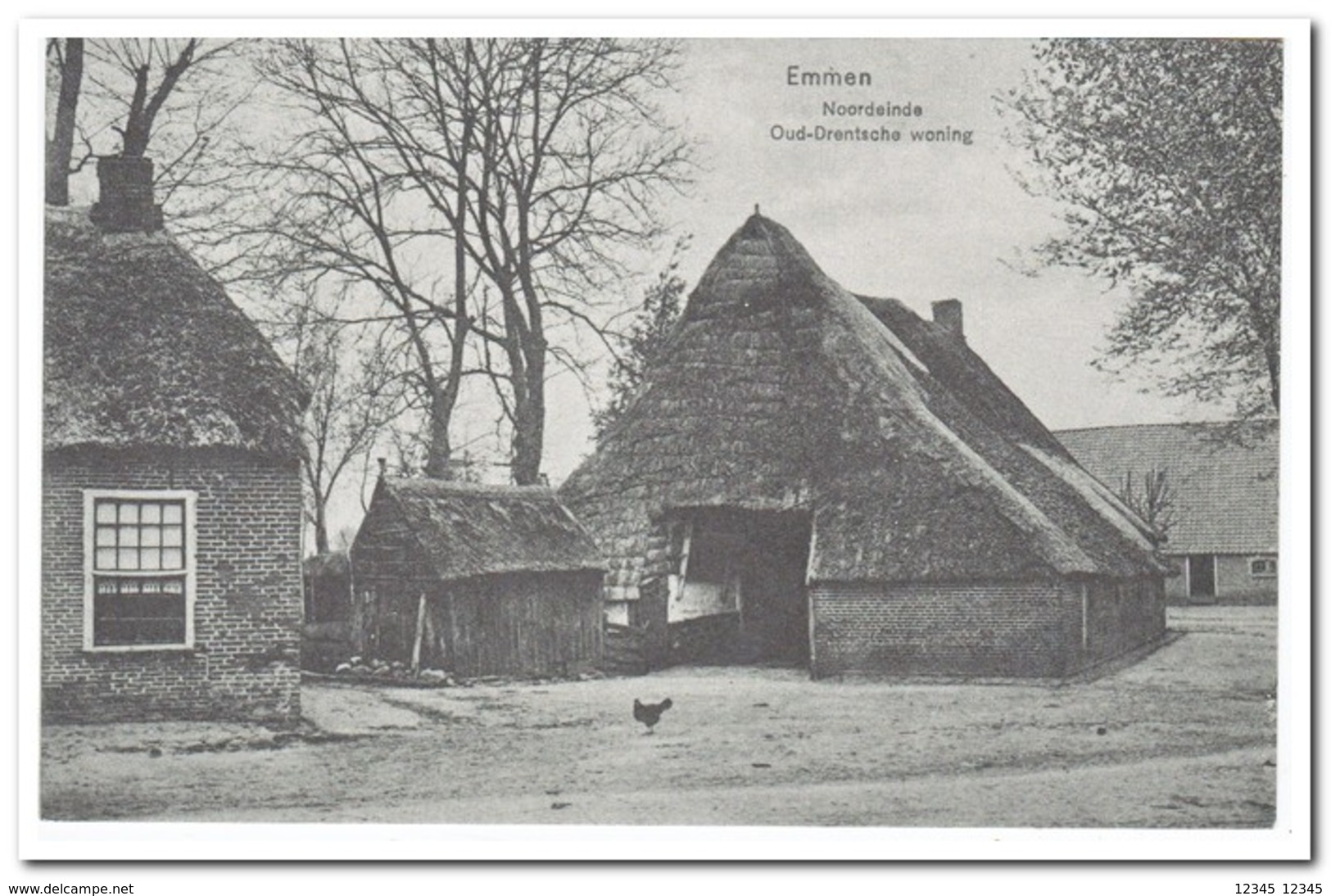 Emmen, Noordeinde Oud-Drentsche Woning - Emmen