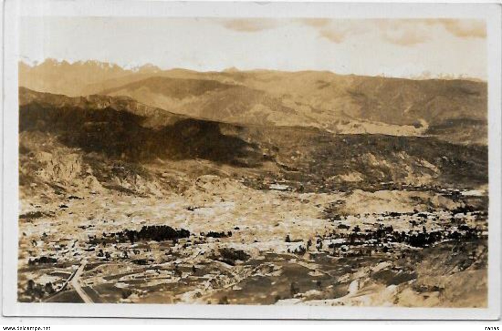 CPA Bolivie Bolivia Carte Photo RPPC écrite - Bolivia