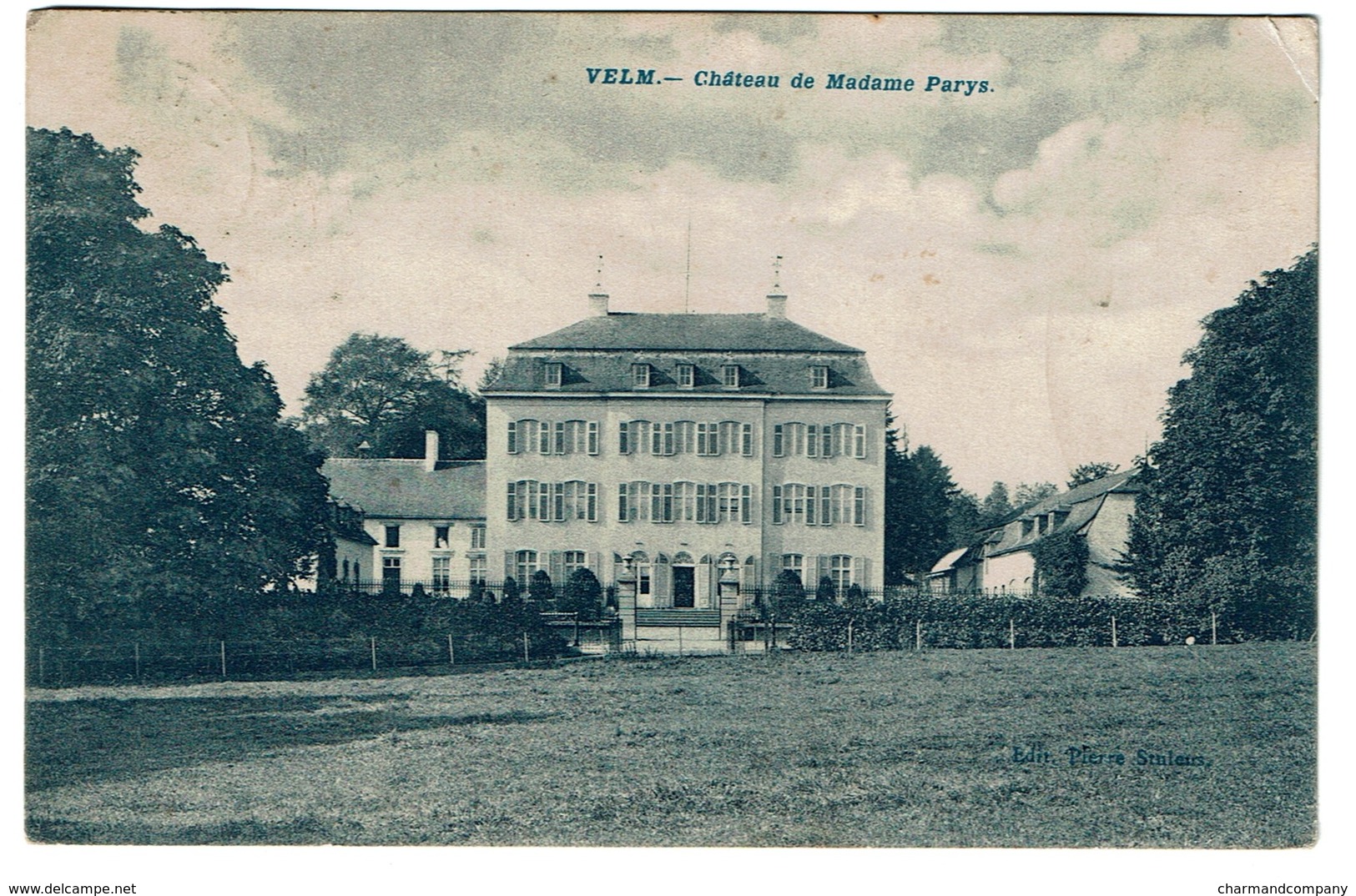VELM - Château De Madame Parys - Circulée - Edit. Pierre Stuleirs - 2 Scans - Sint-Truiden