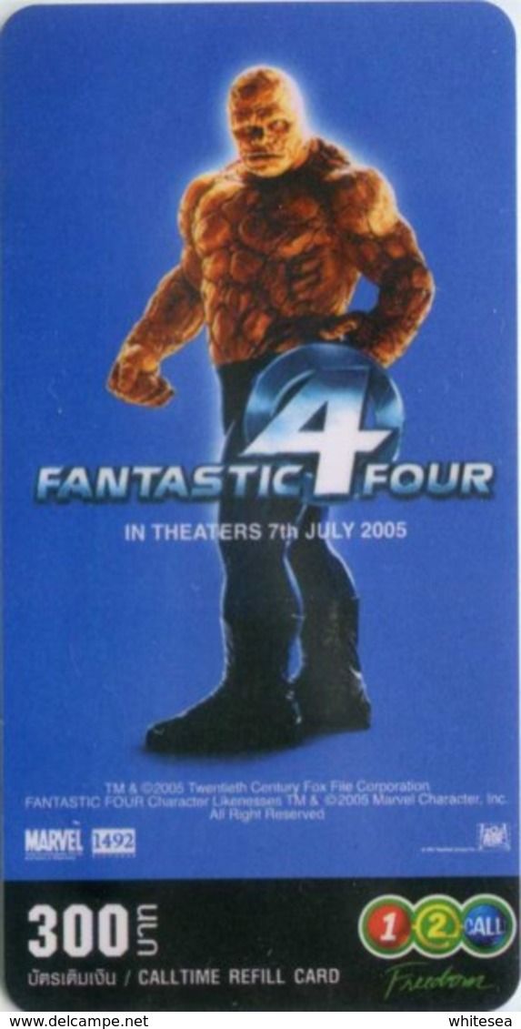 Mobilecard Thailand - 12Call - Movie,Film,cinema  - Fantastic 4 (22) - Kino