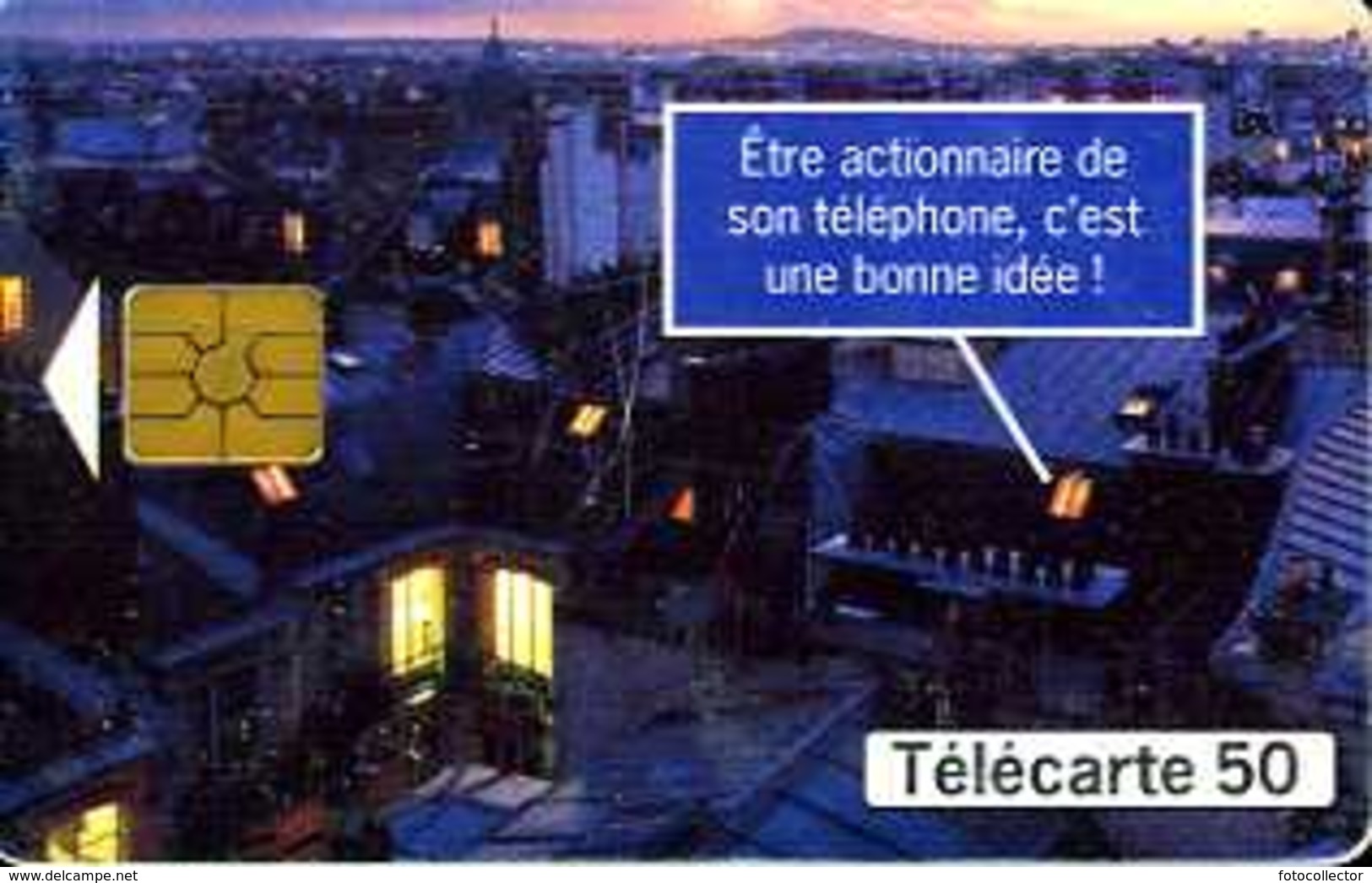 Télécarte 50 : Réservation Des Actions France Telecom - Opérateurs Télécom