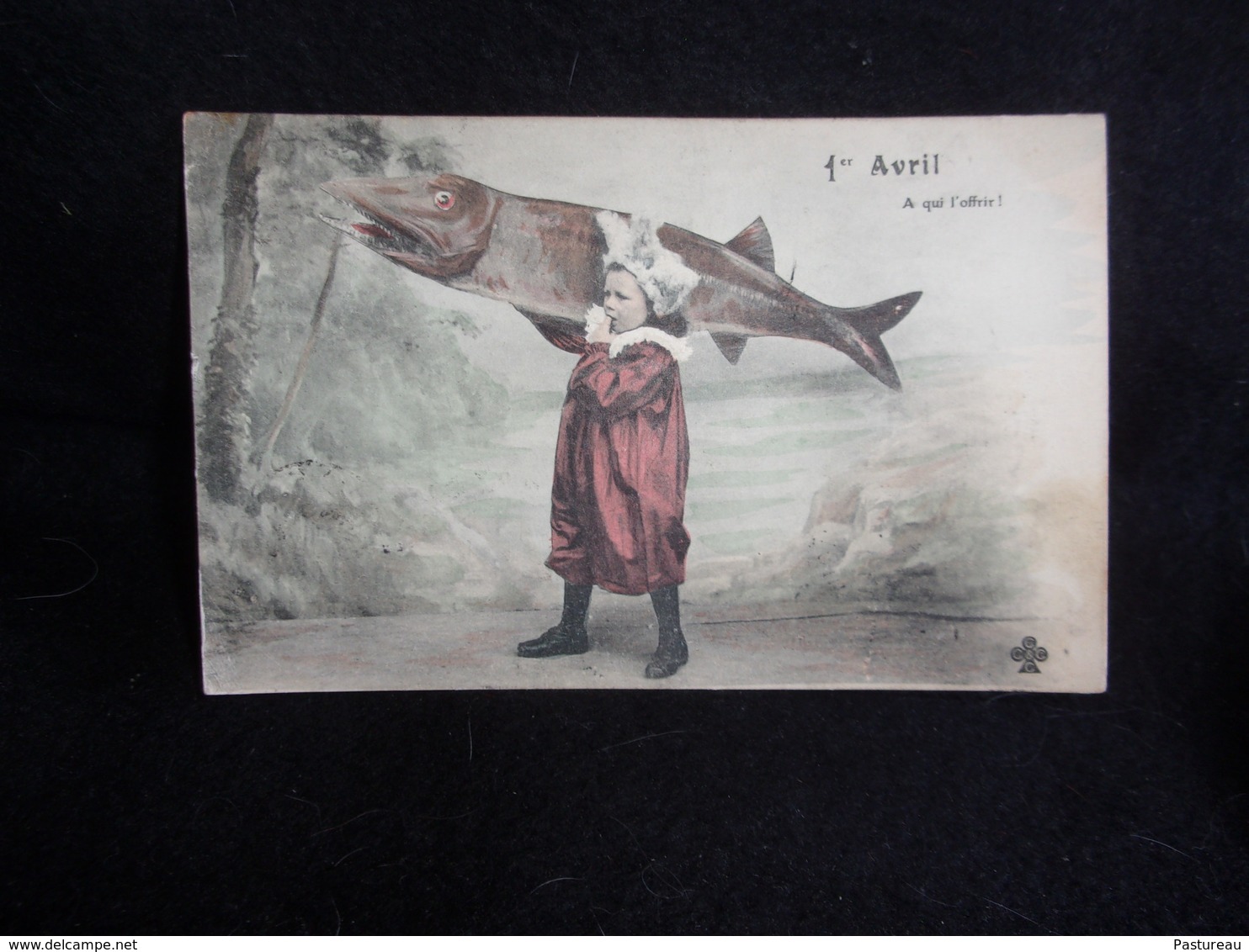 1 Er Avril . Poisson D ' Avril .Avant 1904. Le Trèfle .Voir 2 Scans . - 1er Avril - Poisson D'avril