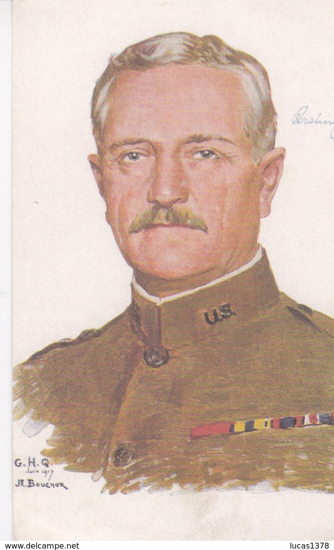LE GENERAL PERSHING - Personnages